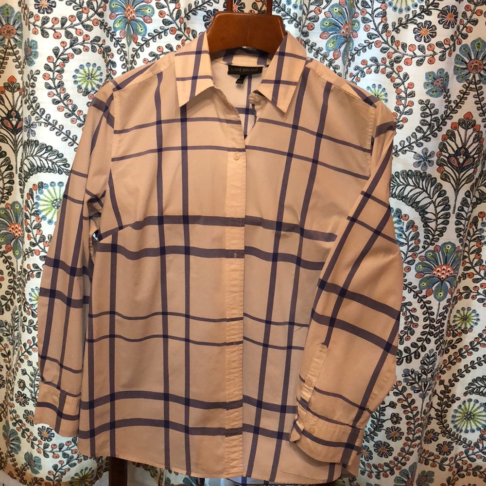 Lane Bryant Button Down Blouse